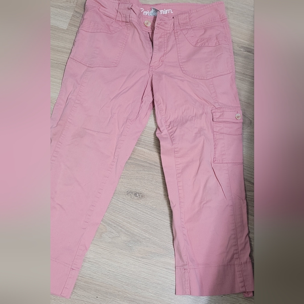 Denim&Co Women's Rose Cargo Shorts